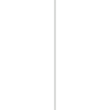 remco fibreglass extension handle, 102.2" 192", white