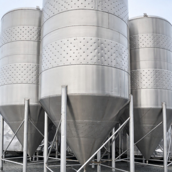 4,000 usg ripley stainless cone fermentation tank