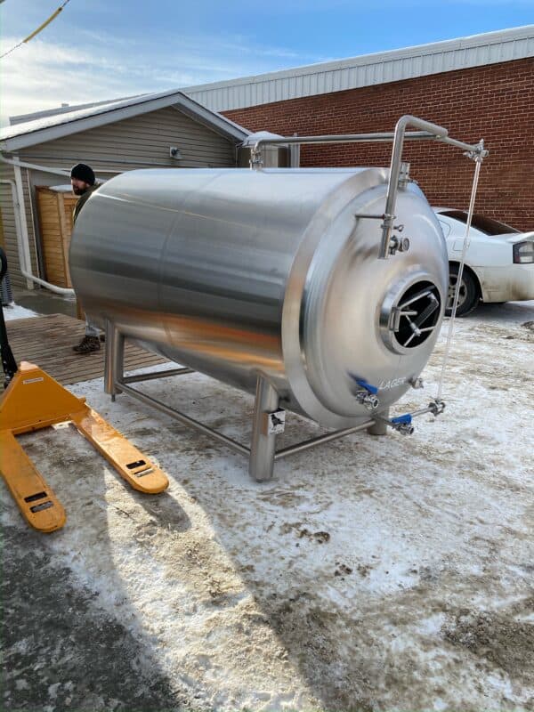 Horizontal Lager Tank