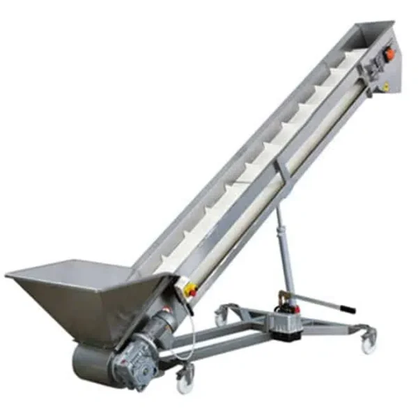 cleated inclined conveyors