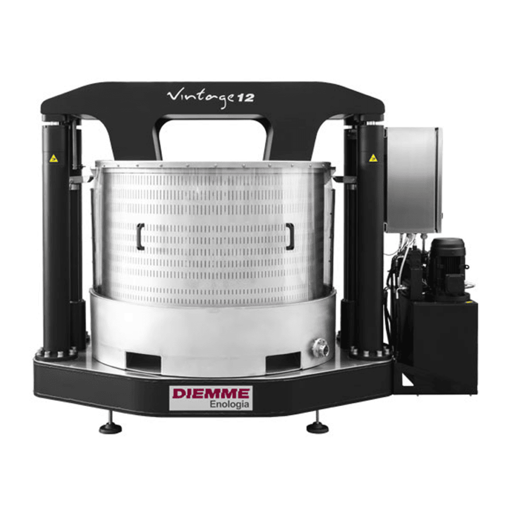 Diemme Hydraulic Basket Presses Vintage 5, 12, 23 CellarTek Supplies