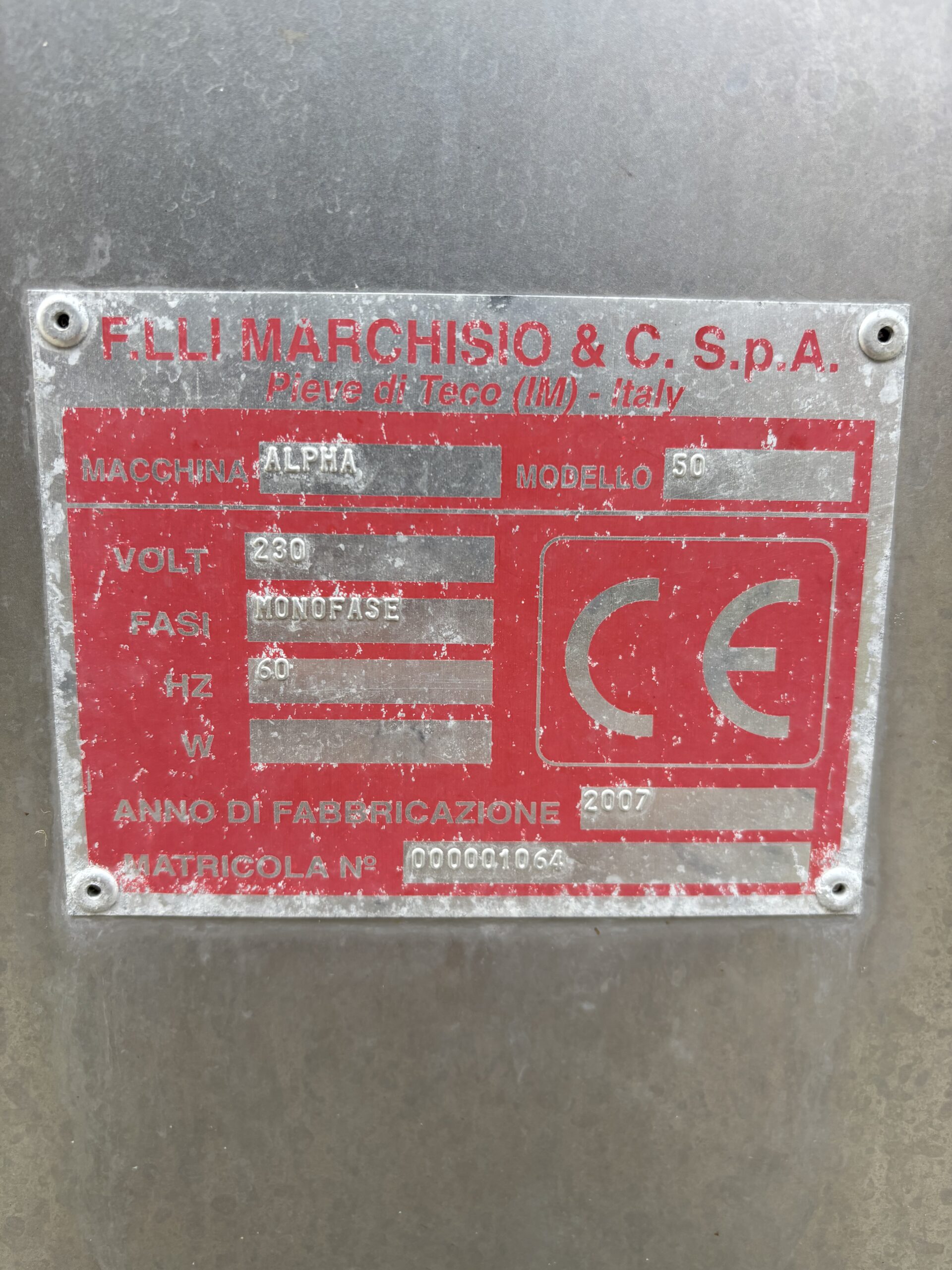marchisio alfa 50 destemmer marchisio alfa 50 destemmer