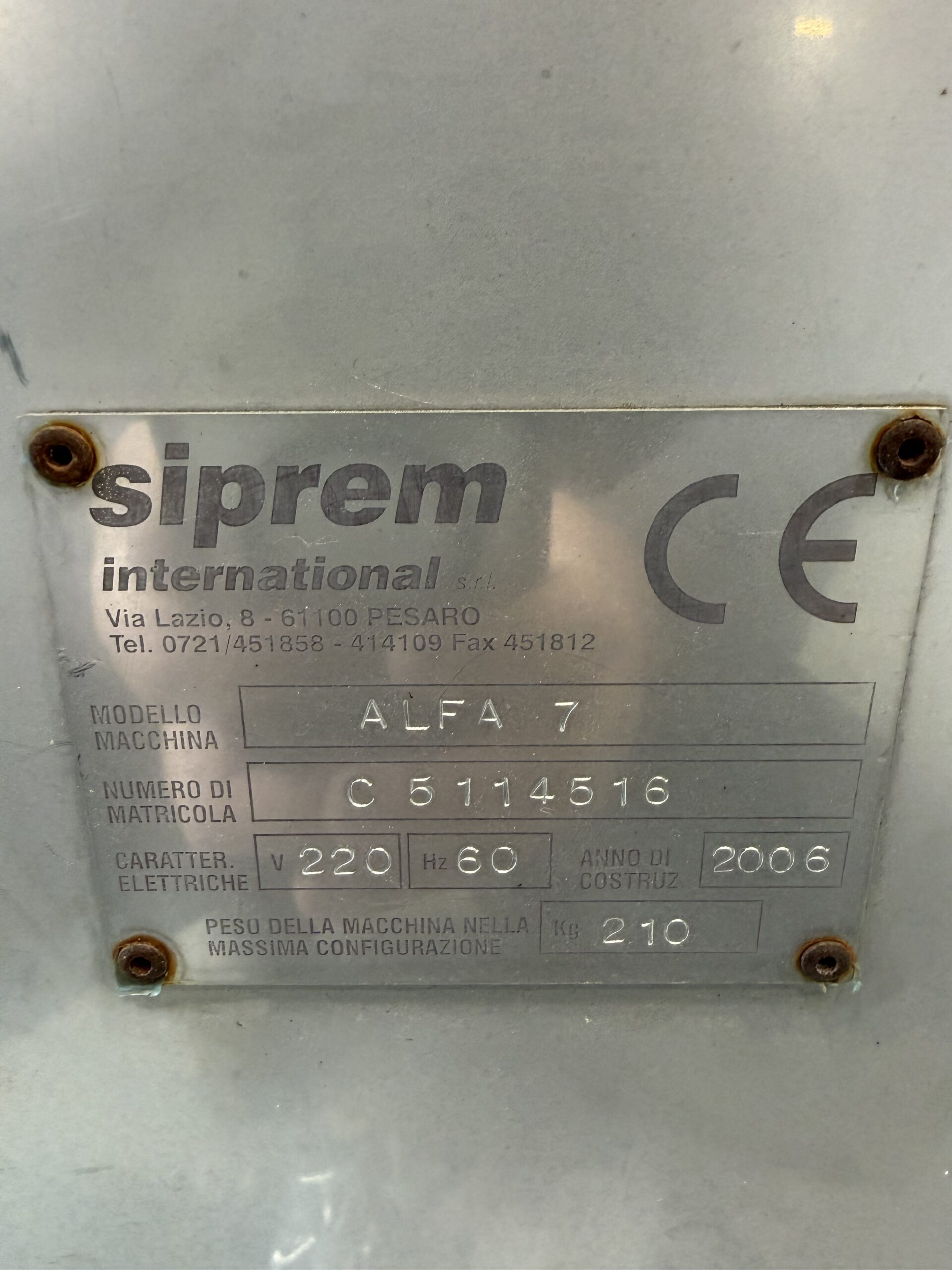 siprem alfa 7 de stemmer/crusher 2006