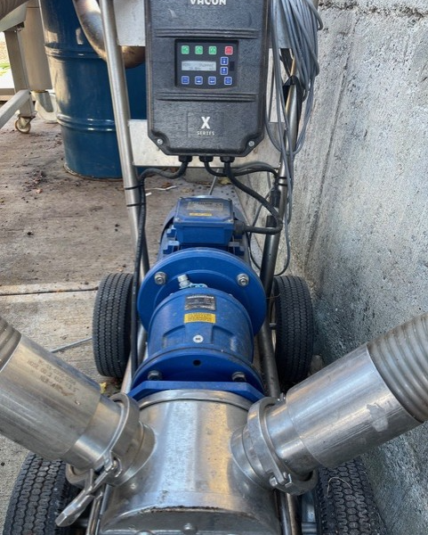 lugana 1r crusher & liverani 3” pump