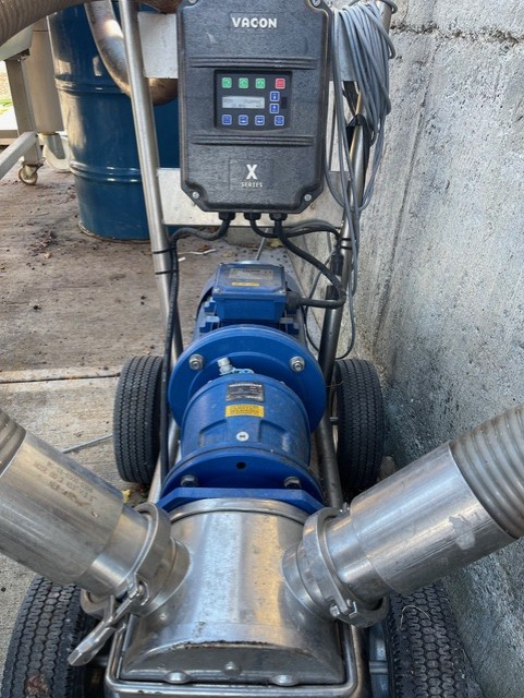 lugana 1r crusher & liverani 3” pump lugana 1r crusher & liverani 3” pump