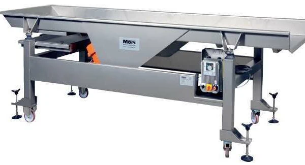 vibrating sorting tables