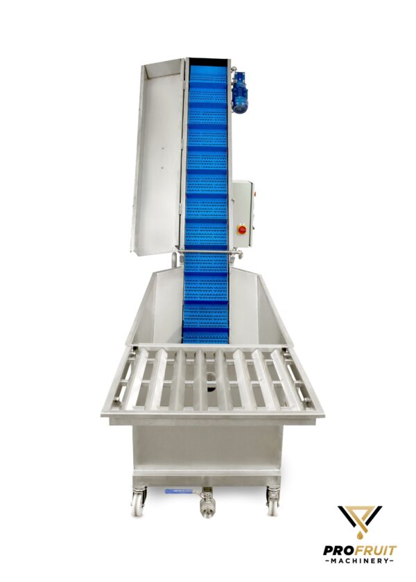 profruit fruit bubble washer elevator mill aquamill