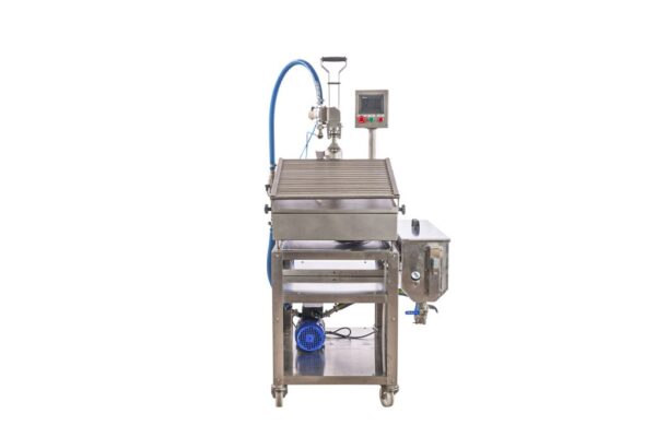 profruit semi automatic bag in box and stand up pouch filler semiflow