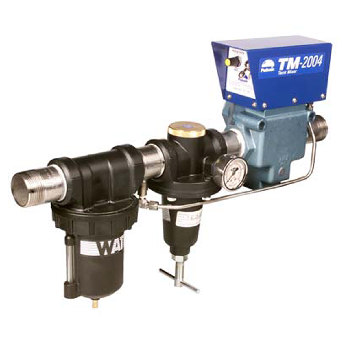 pulsair pneumatage cap management and tank mixing