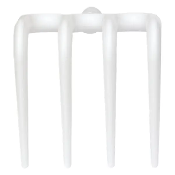 remco hygiene rake, 8.1", white