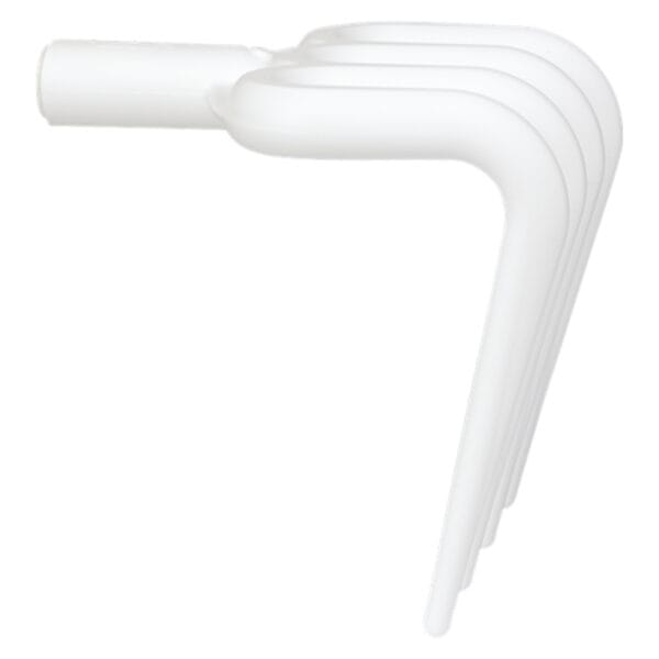 remco hygiene rake, 8.1", white