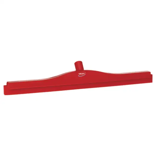 remco hygienic floor squeegee with replacement cassette 23.6 red 1