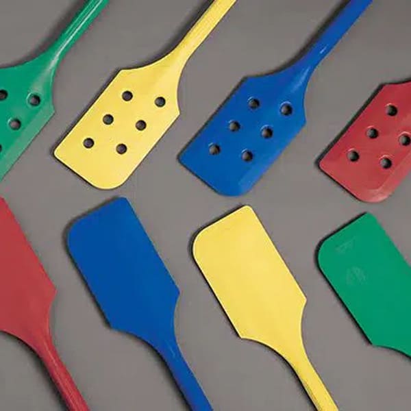 mixed paddle scrapers