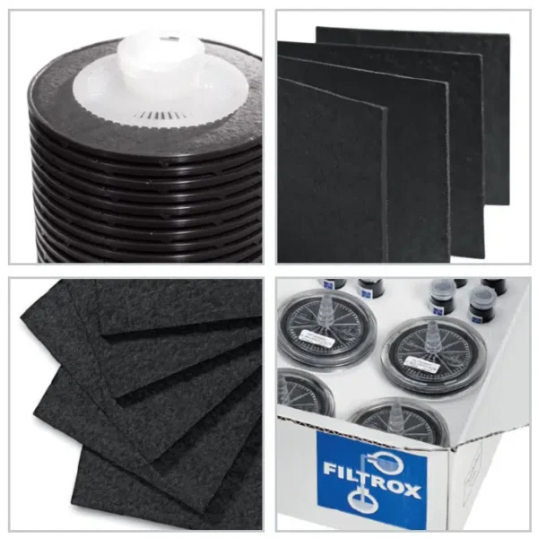 filtrox carbofil filter sheets & modules