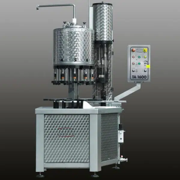 semi automatic fillers ta 1600 rotary filling and sealing