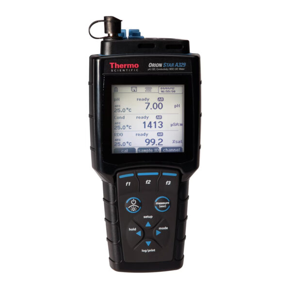 thermo scientific orion star a329 ph/ise/conductivity/dissolved oxygen portable multiparameter meter
