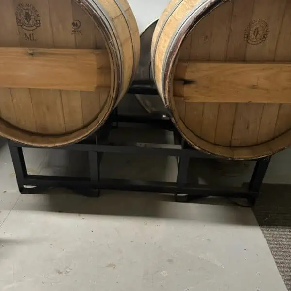barrel racks for wine barrels
