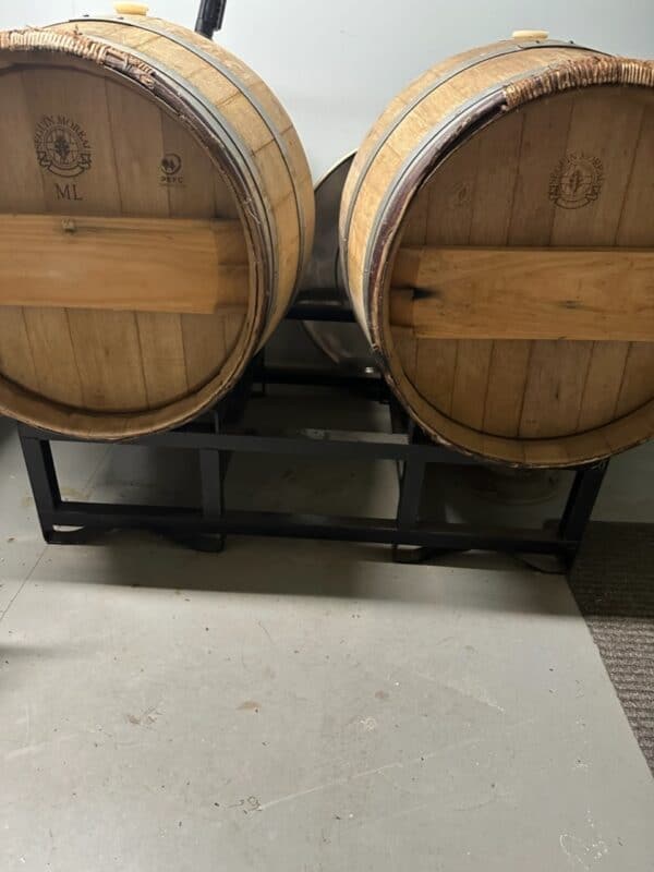 barrel racks for wine barrels